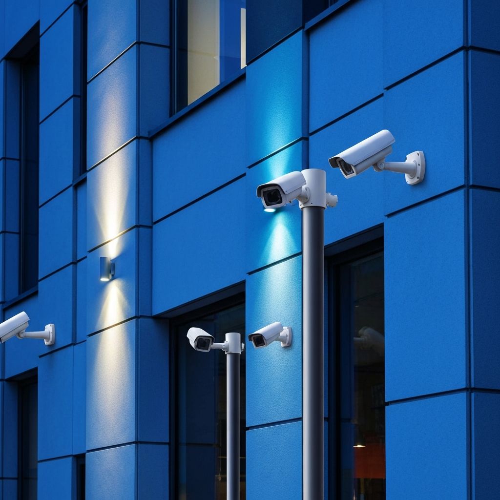 Commercial CCTV installation
